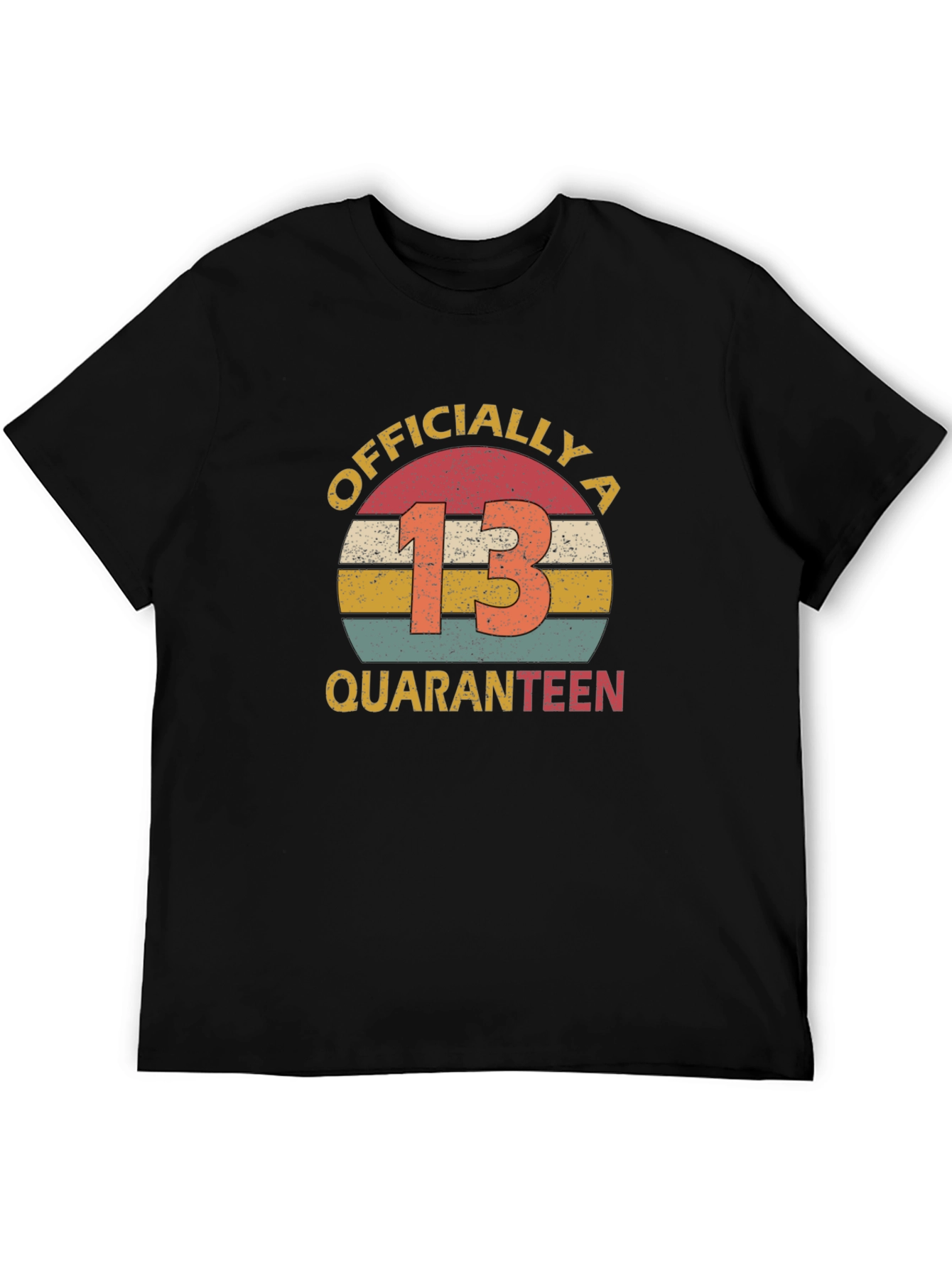 Retro 13th Birthday Quaranteen T-Shirt