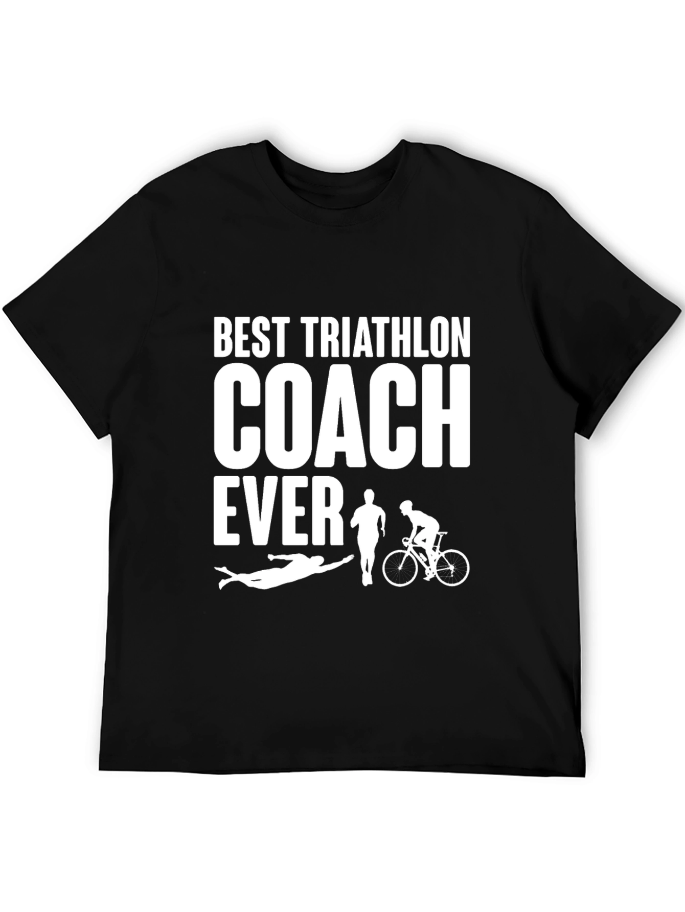 Best Triathlon Coach Ever T-Shirt - Triathlete Gift