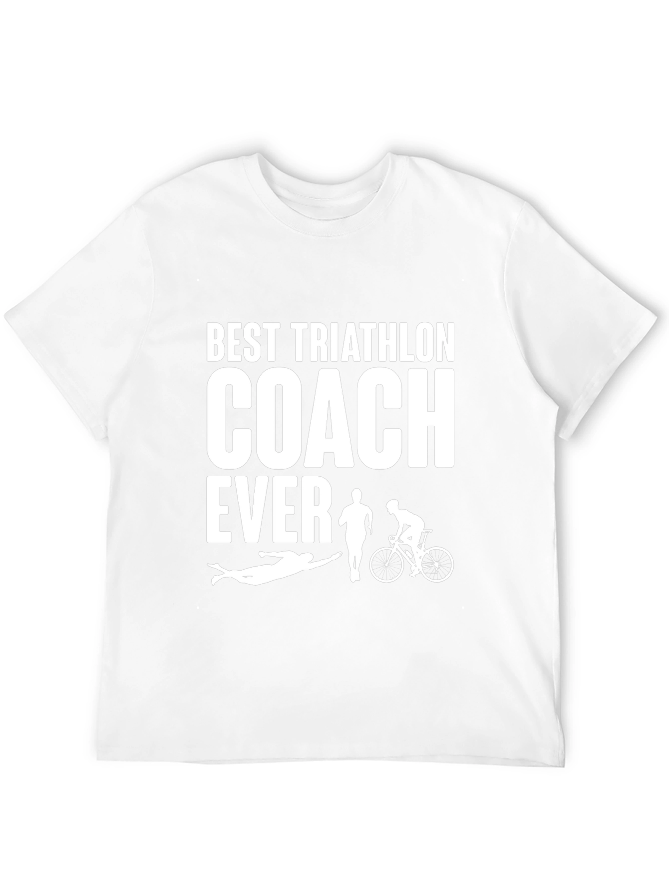 Best Triathlon Coach Ever T-Shirt - Triathlete Gift
