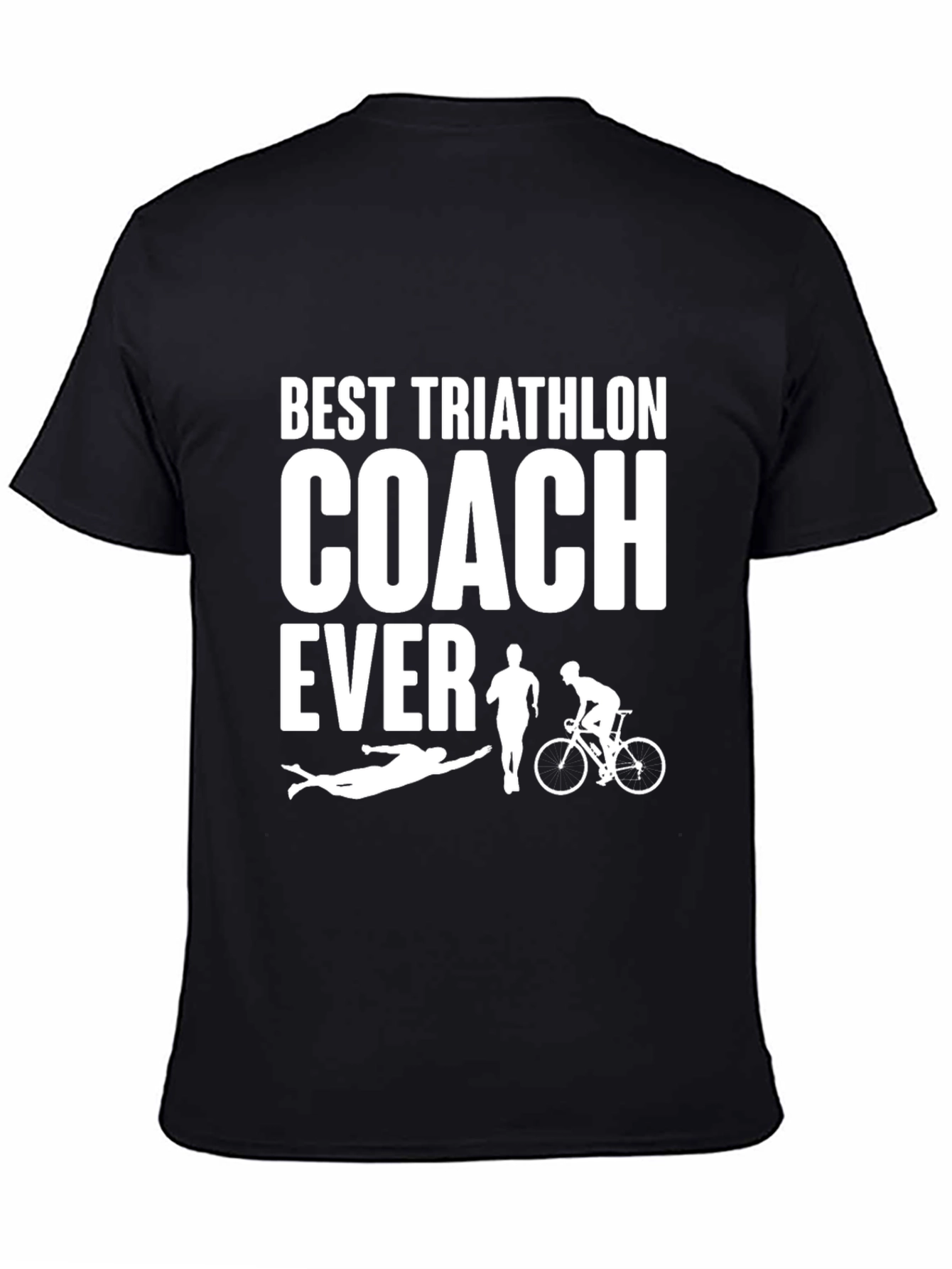 Best Triathlon Coach Ever T-Shirt - Triathlete Gift