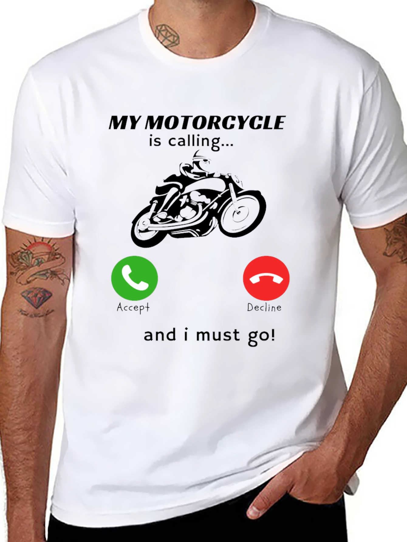 Motorcycle Calling T-Shirt