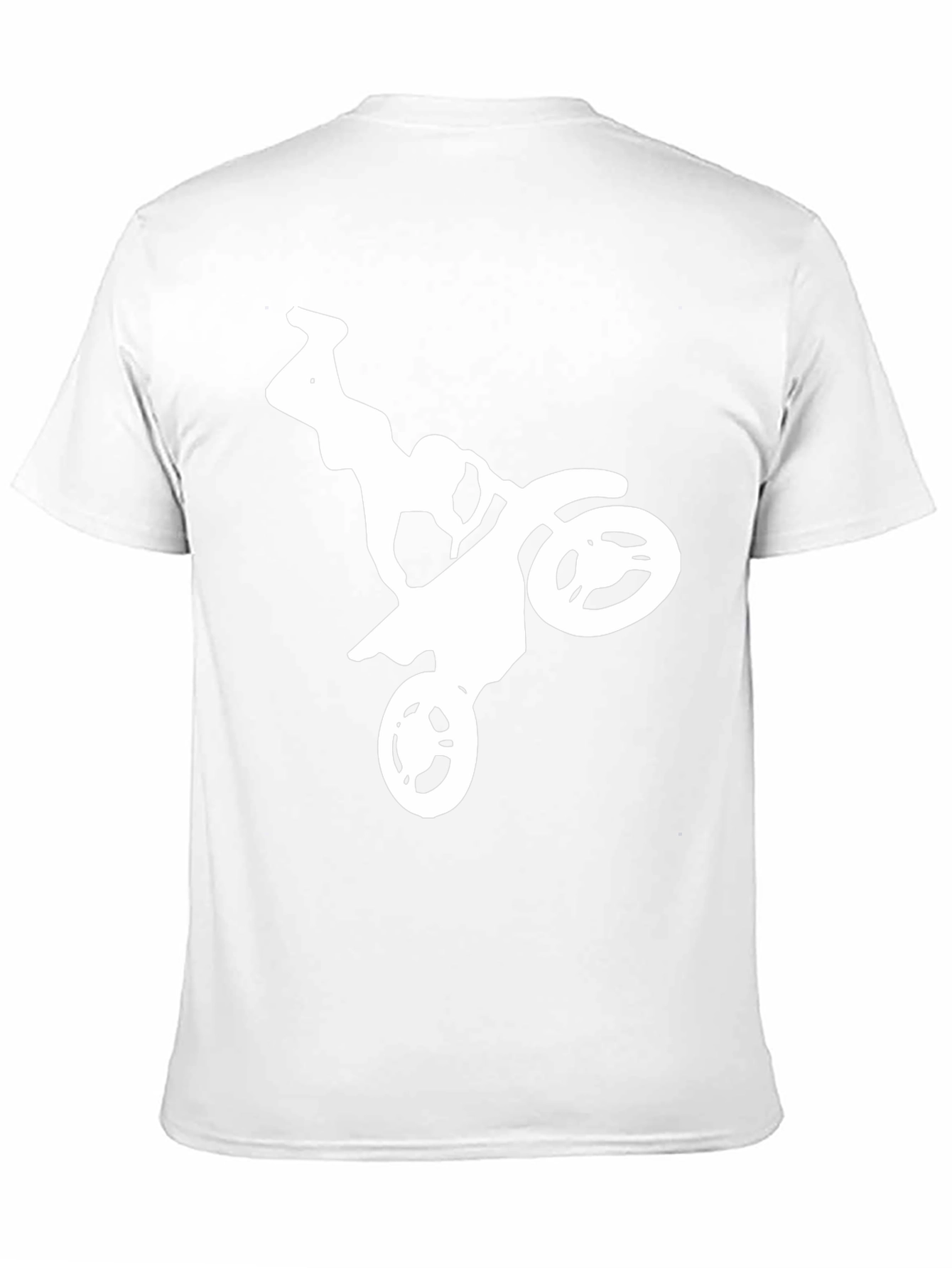Motocross Rider Graphic Tee - Black