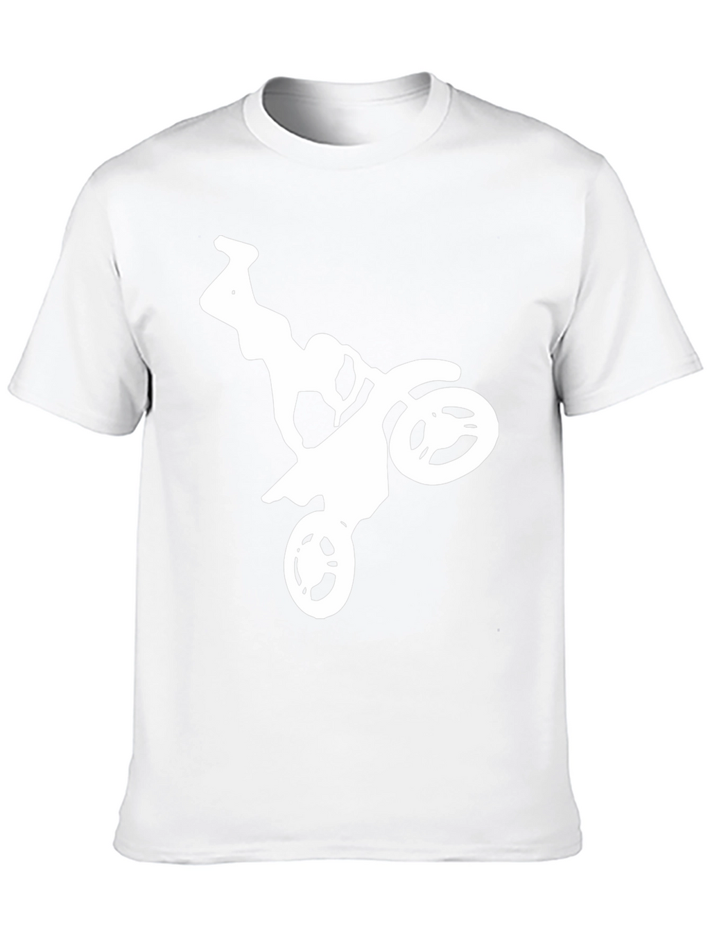 Motocross Rider Graphic Tee - Black