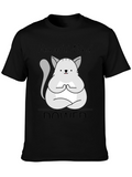 Peaceful Mind Cat T-Shirt - Unisex