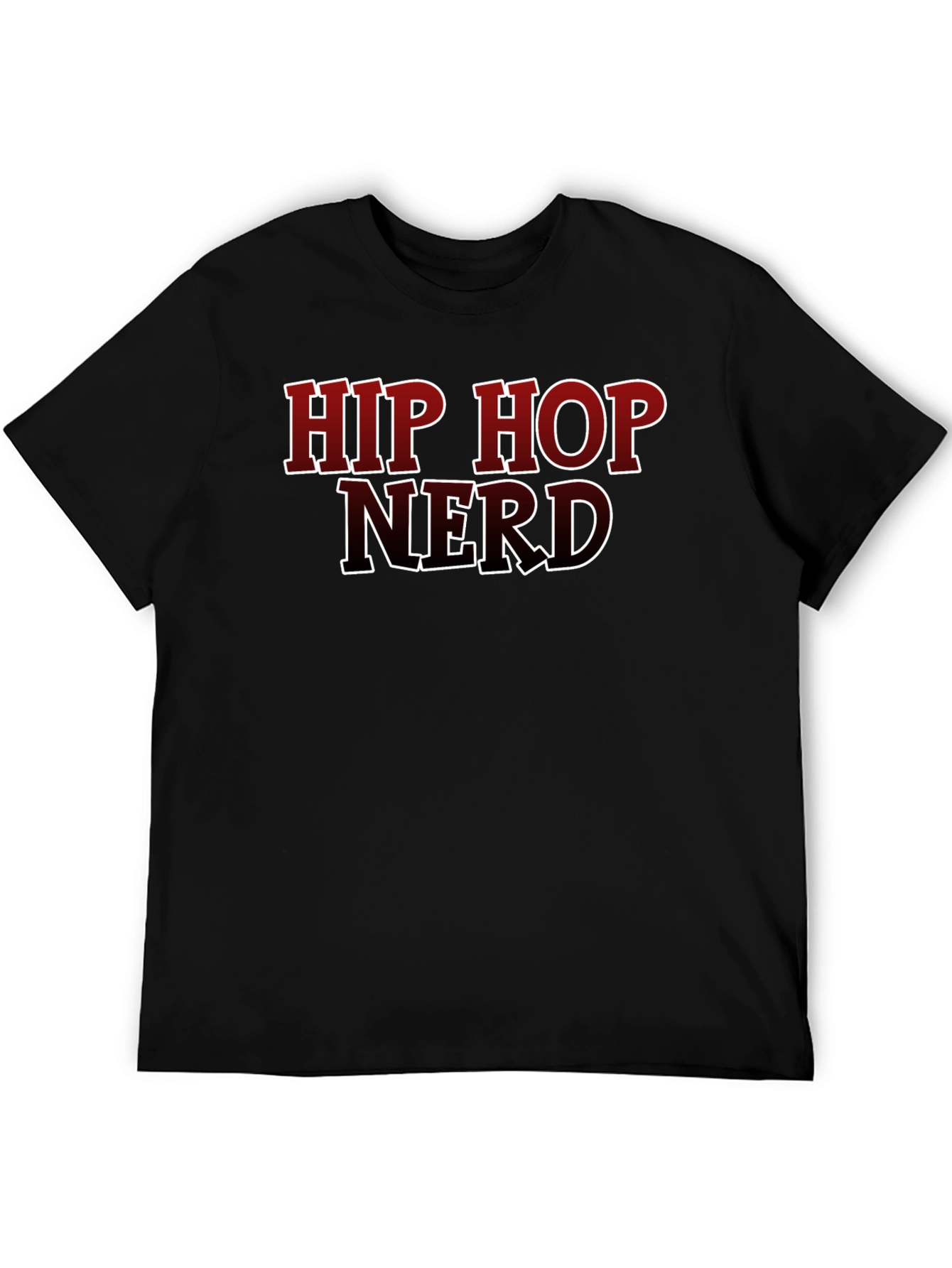 Hip Hop Nerd T-Shirt - Casual Graphic Tee
