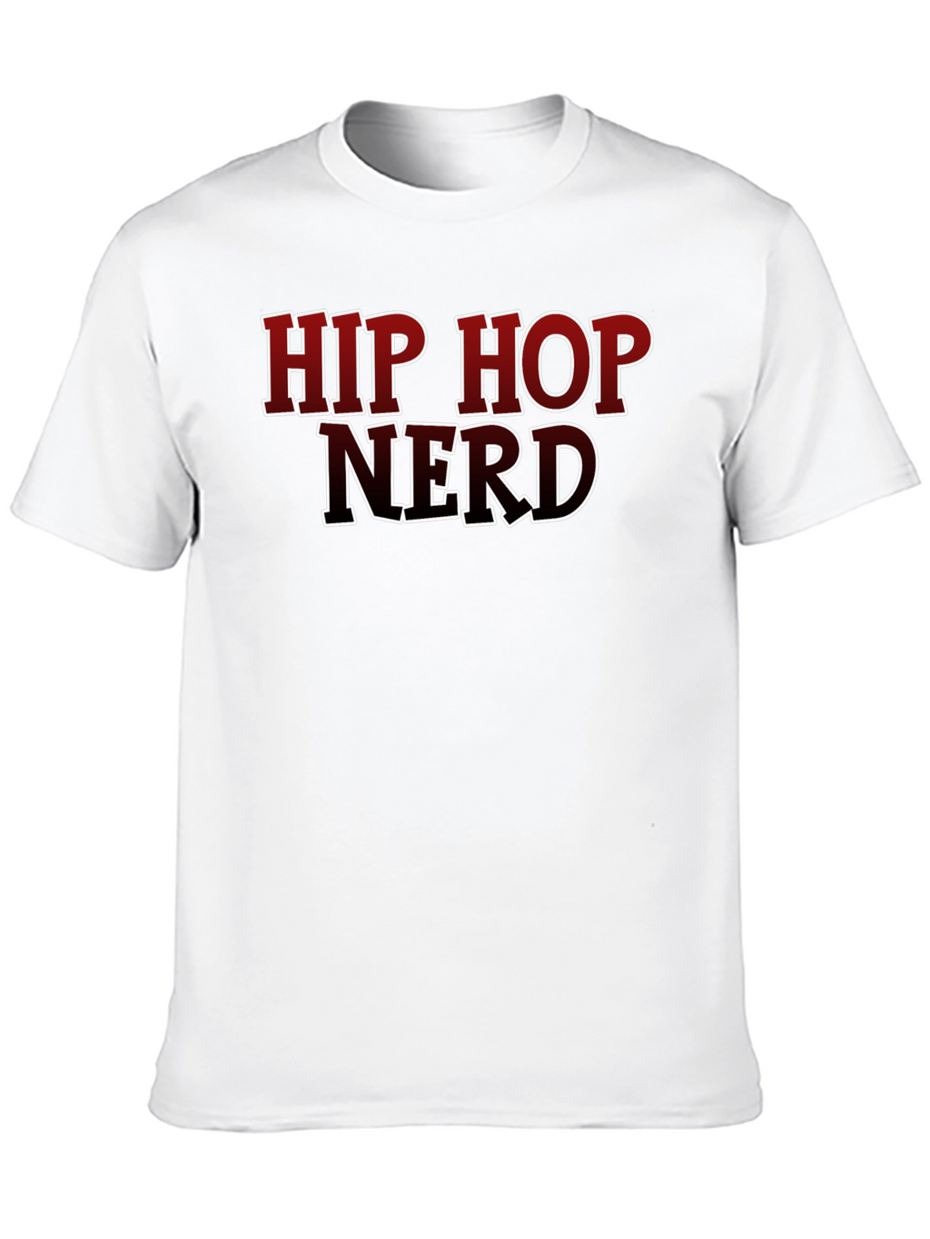 Hip Hop Nerd T-Shirt - Casual Graphic Tee