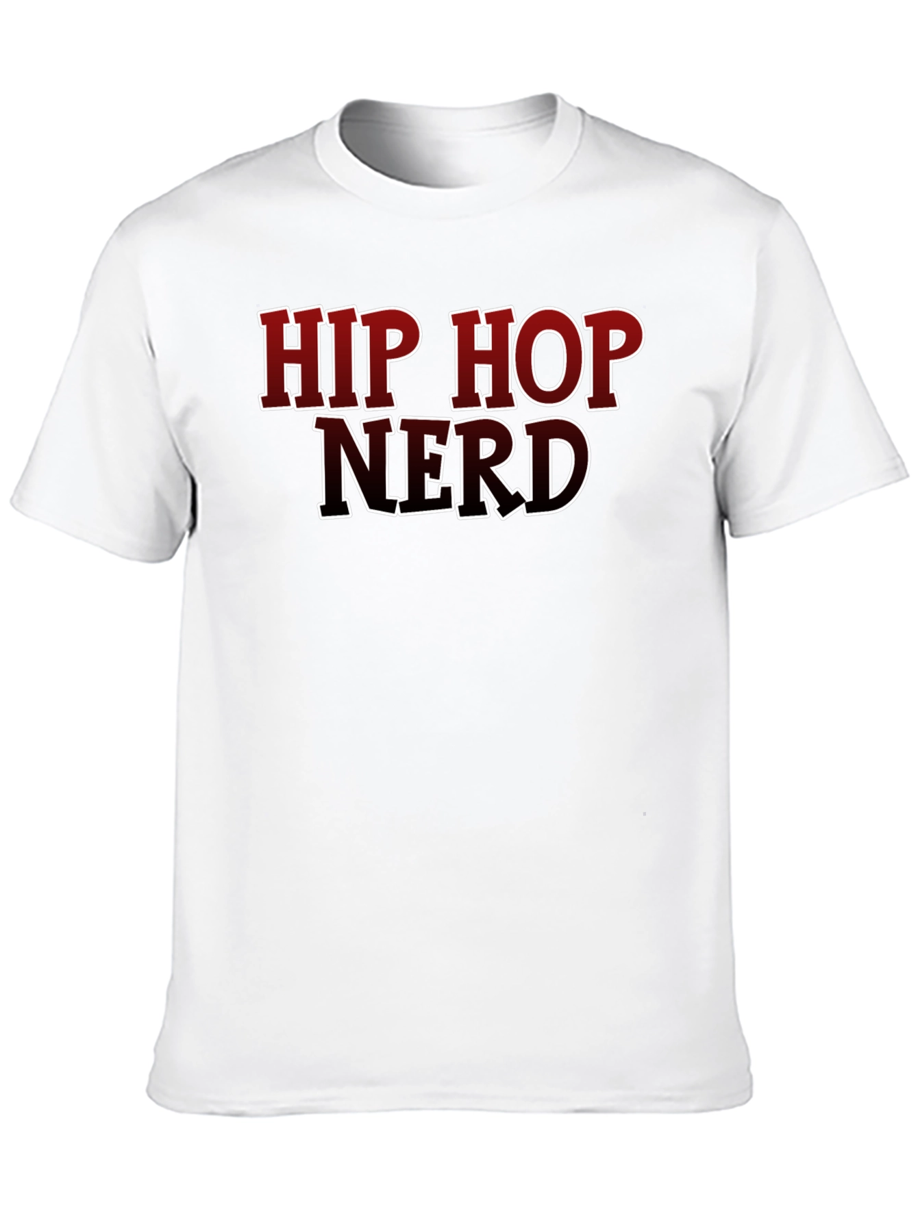 Hip Hop Nerd T-Shirt - Casual Graphic Tee