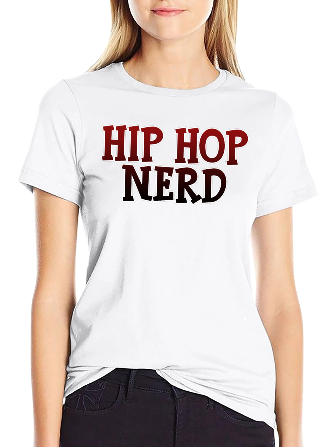 Hip Hop Nerd T-Shirt - Casual Graphic Tee