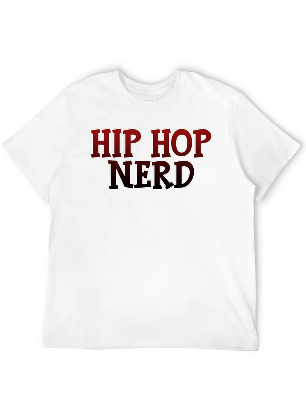 Hip Hop Nerd T-Shirt - Casual Graphic Tee
