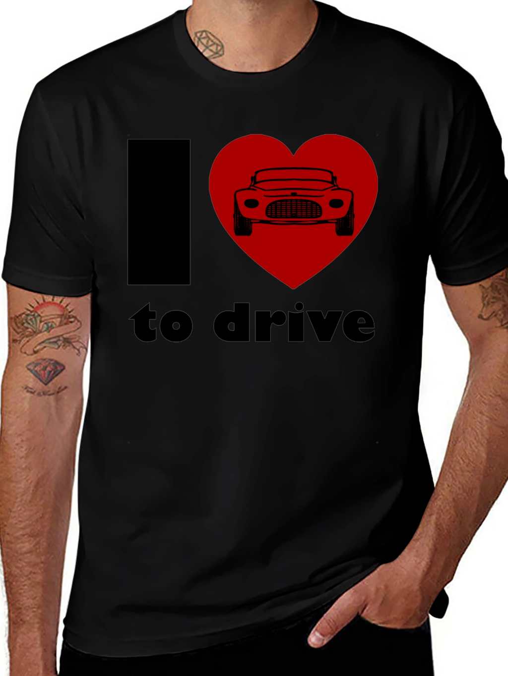 I Heart to Drive Car Lover T-Shirt