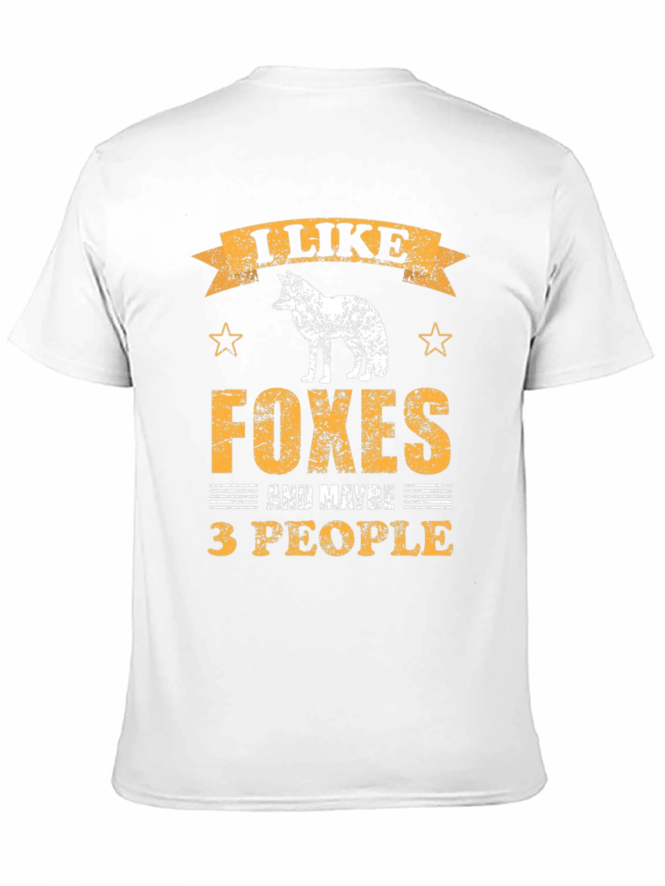 I Like Foxes and Maybe 3 People Graphic Tee
