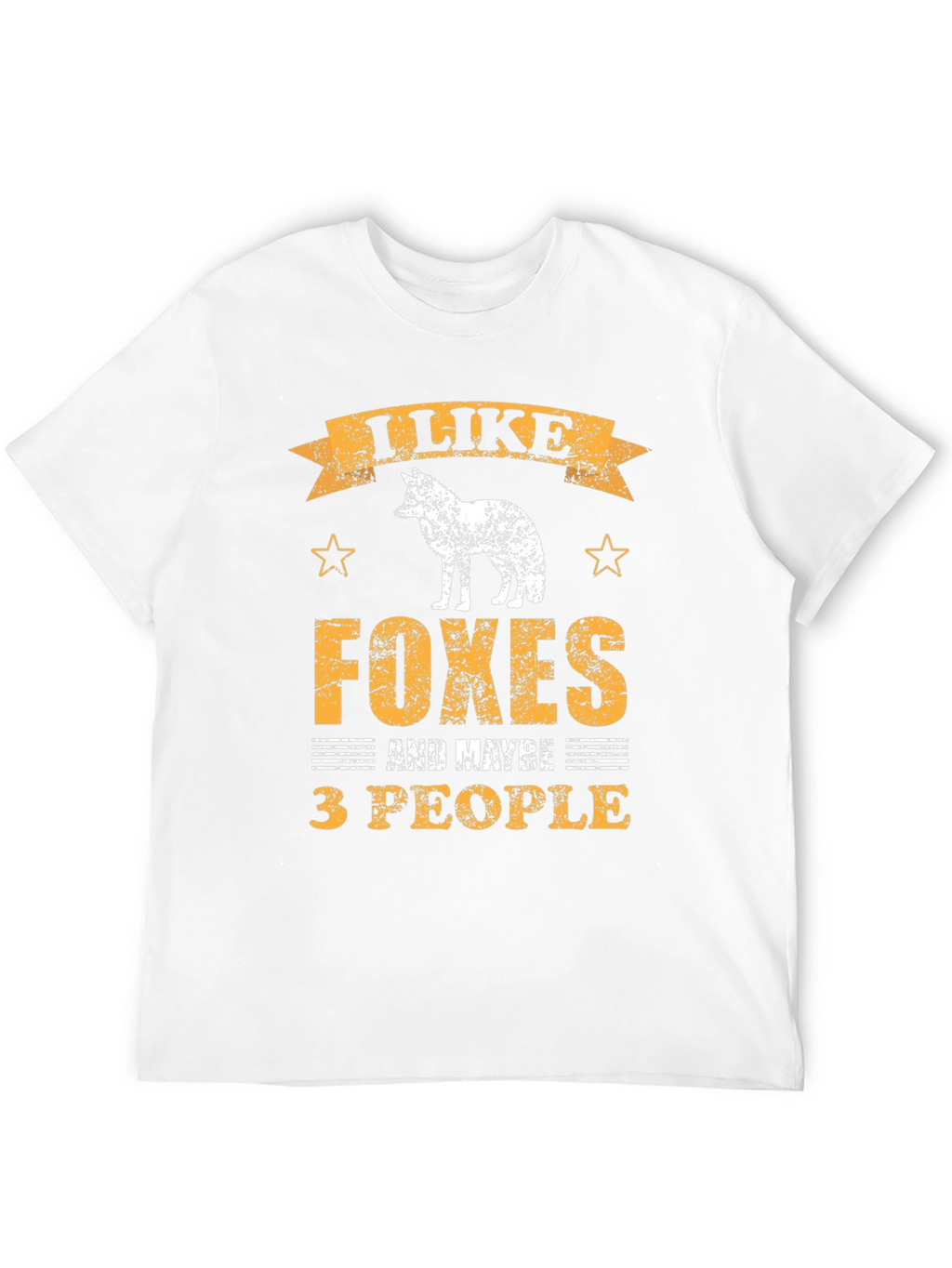 I Like Foxes and Maybe 3 People Graphic Tee