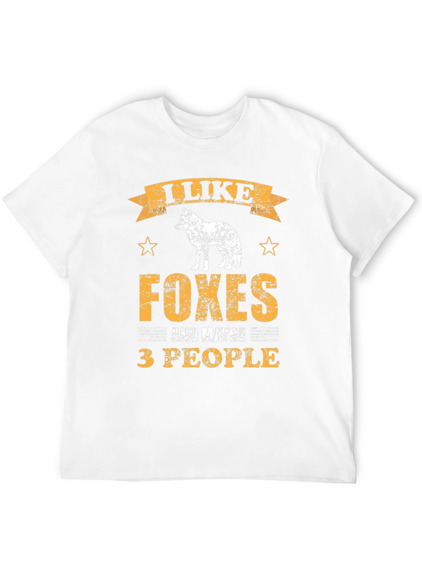 I Like Foxes and Maybe 3 People Graphic Tee