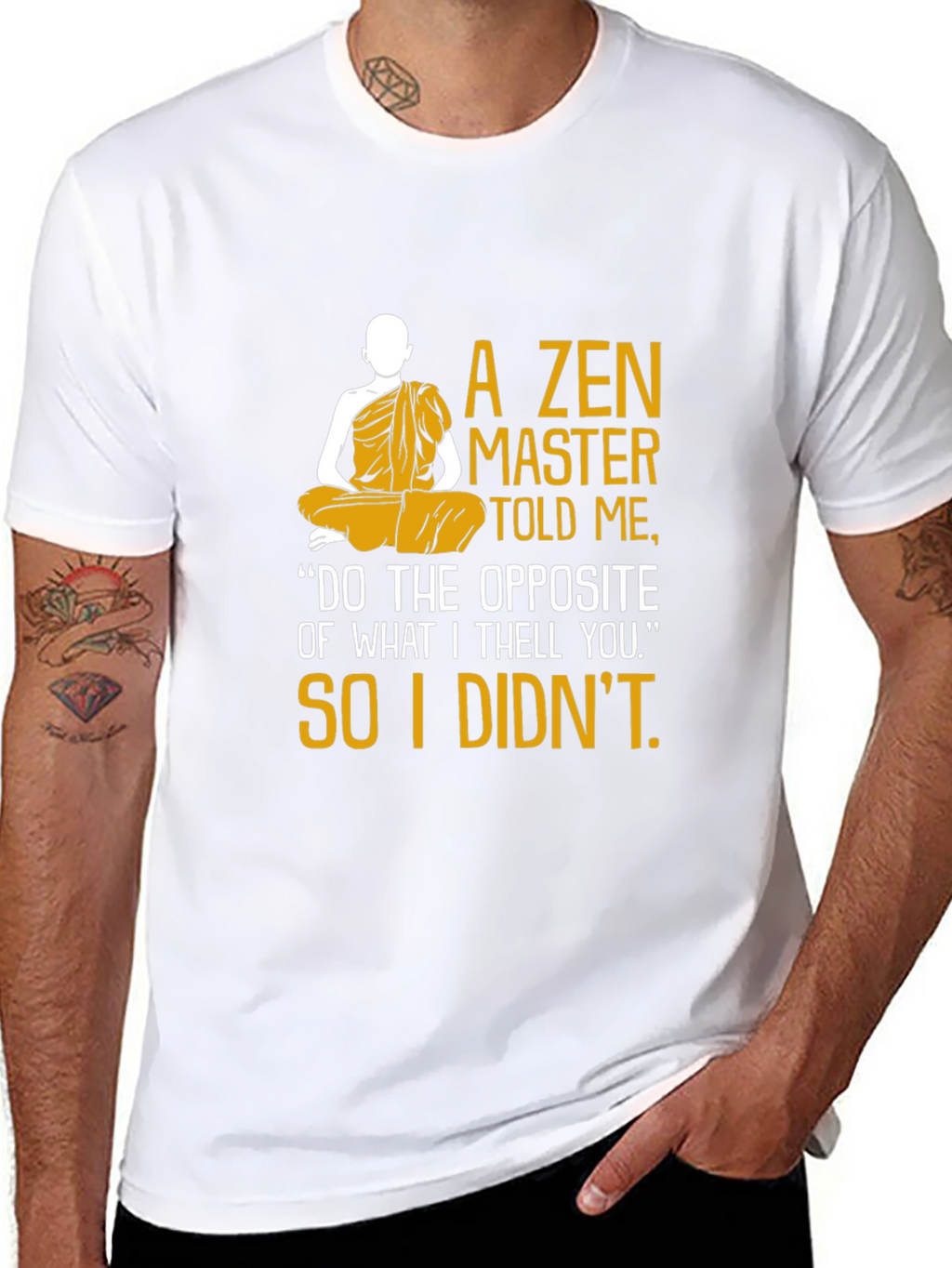 Zen Master Told Me Graphic Tee