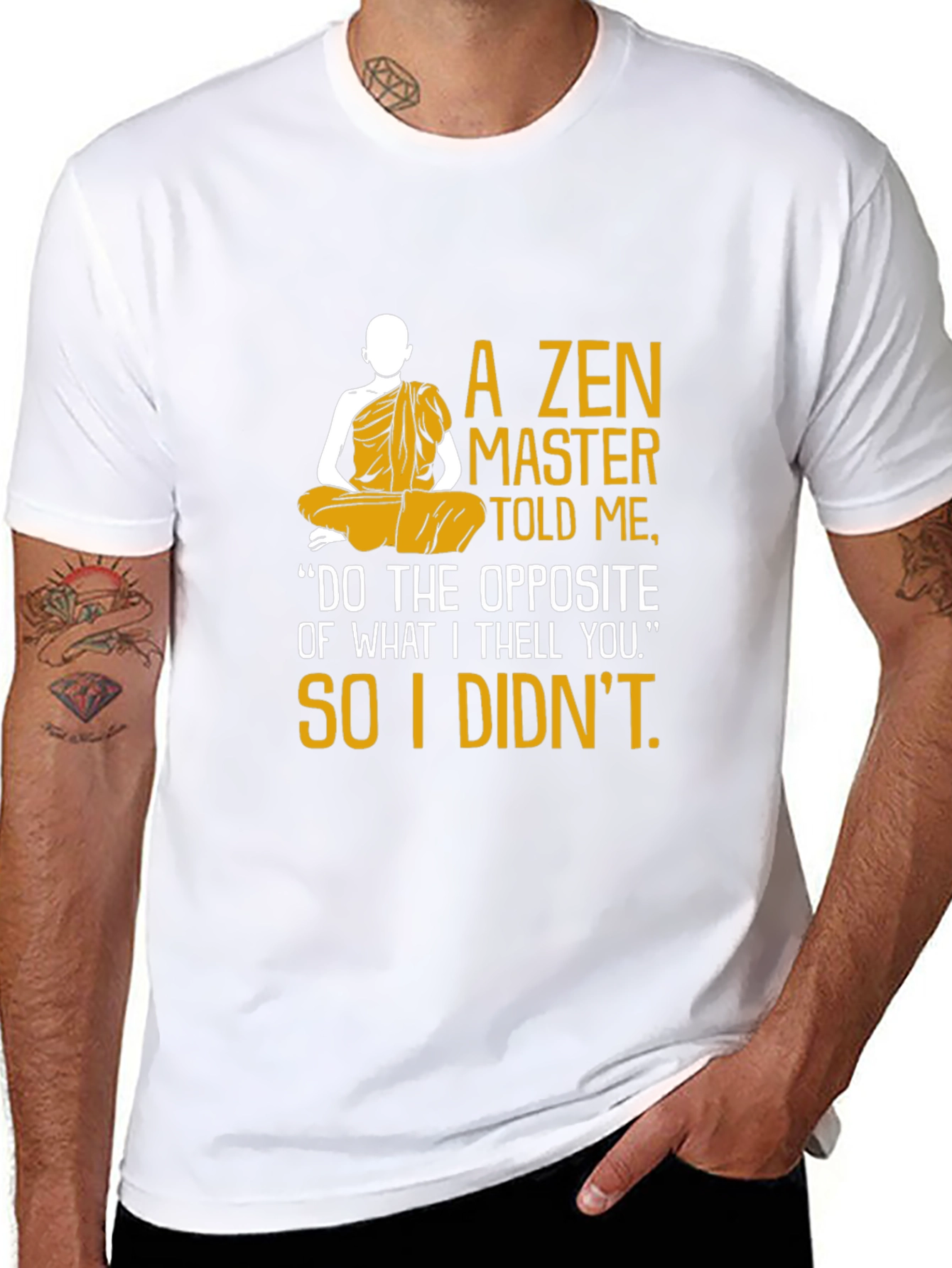 Zen Master Told Me Graphic Tee