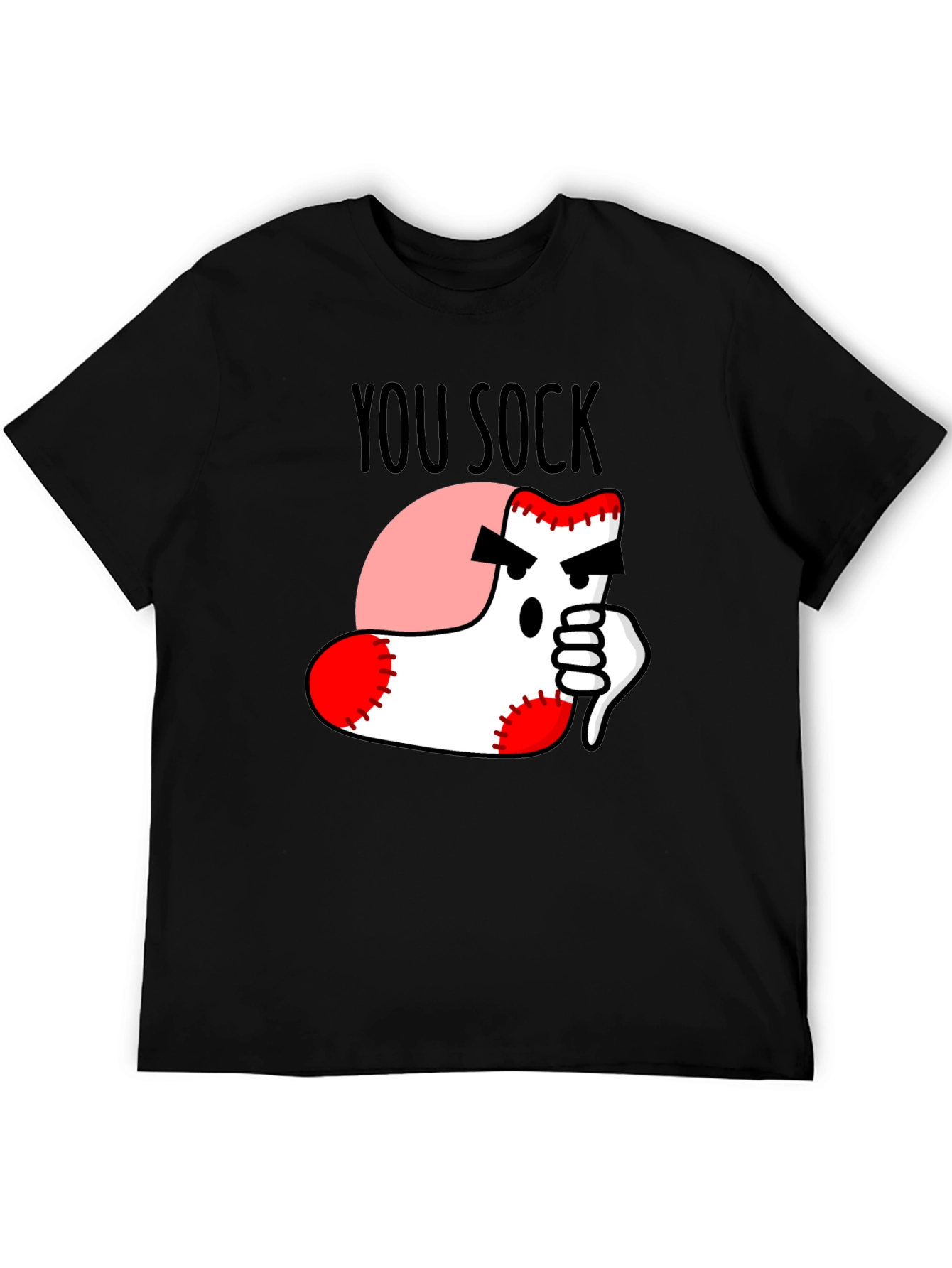 You Sock! Novelty Graphic T-Shirt