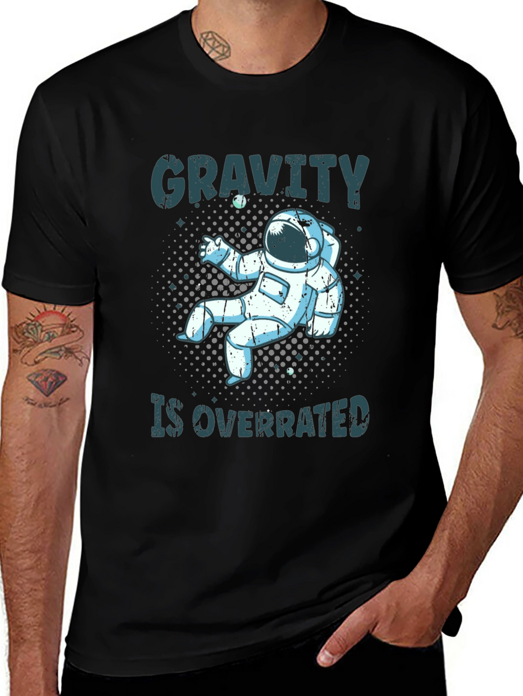 Gravity is Overrated Graphic T-Shirt