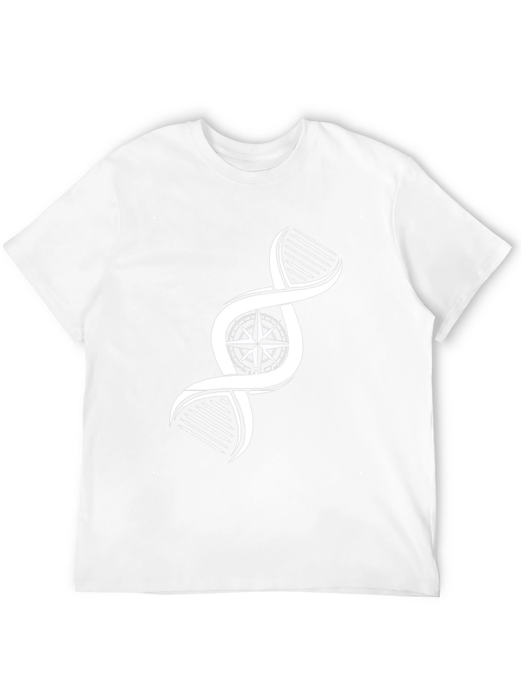 DNA Compass T-Shirt - Navigate Your Genes!