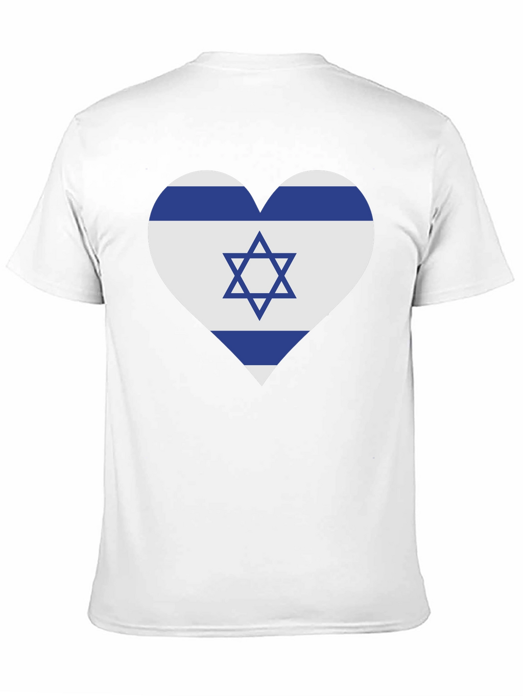 Israeli Flag Heart T-Shirt
