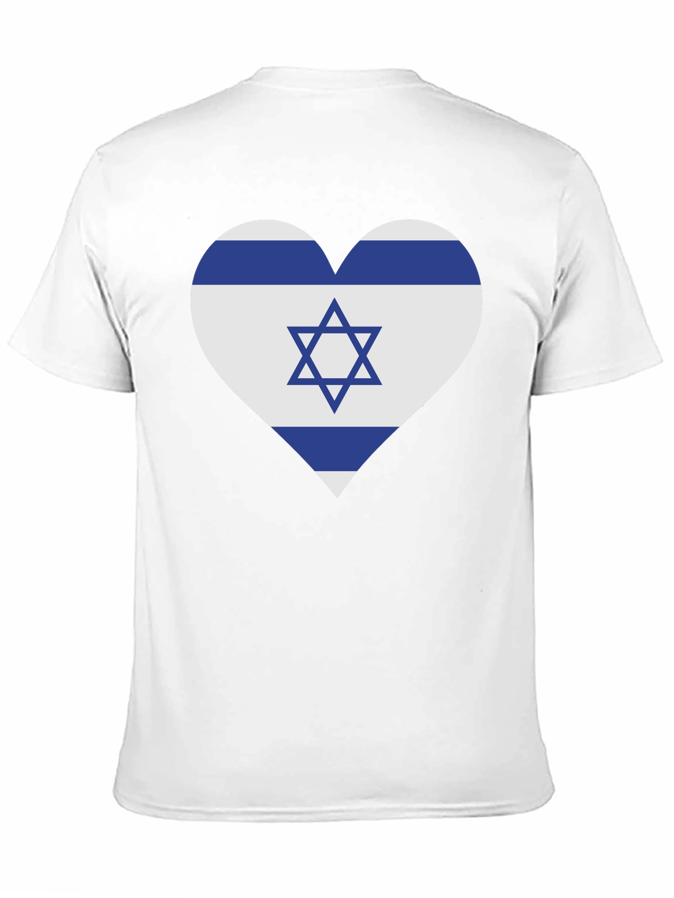 Israeli Flag Heart T-Shirt