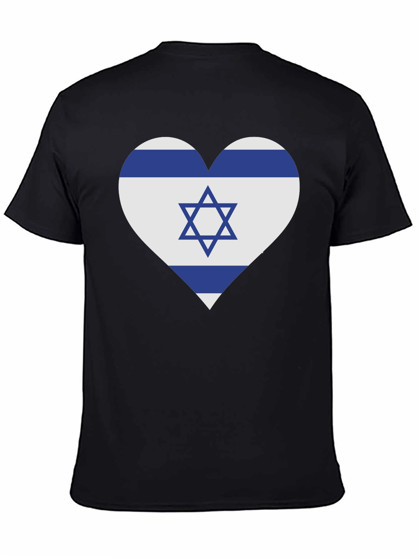 Israeli Flag Heart T-Shirt