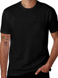 Saxophone Heartbeat Graphic Tee