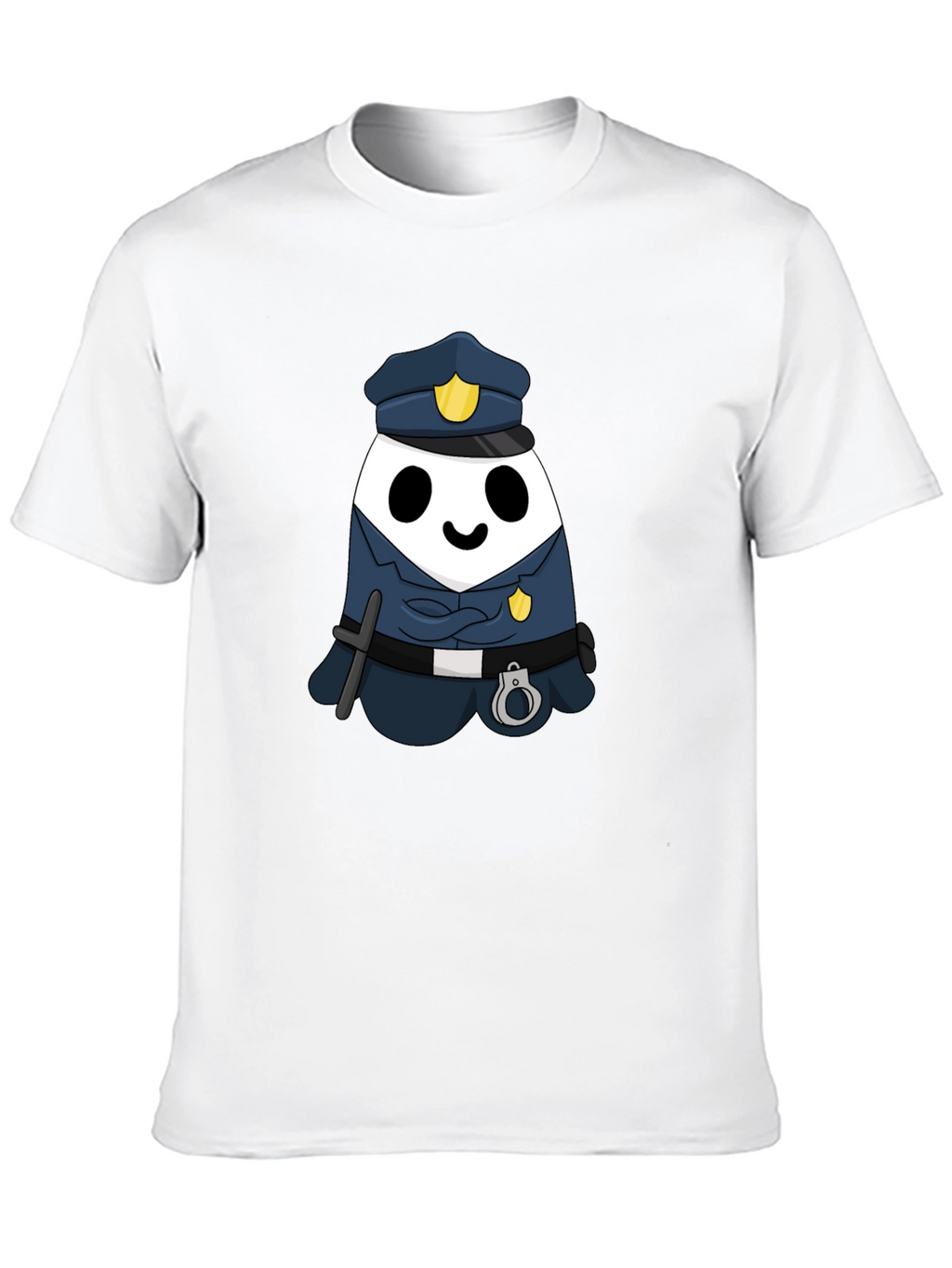 Cute Police Panda T-Shirt