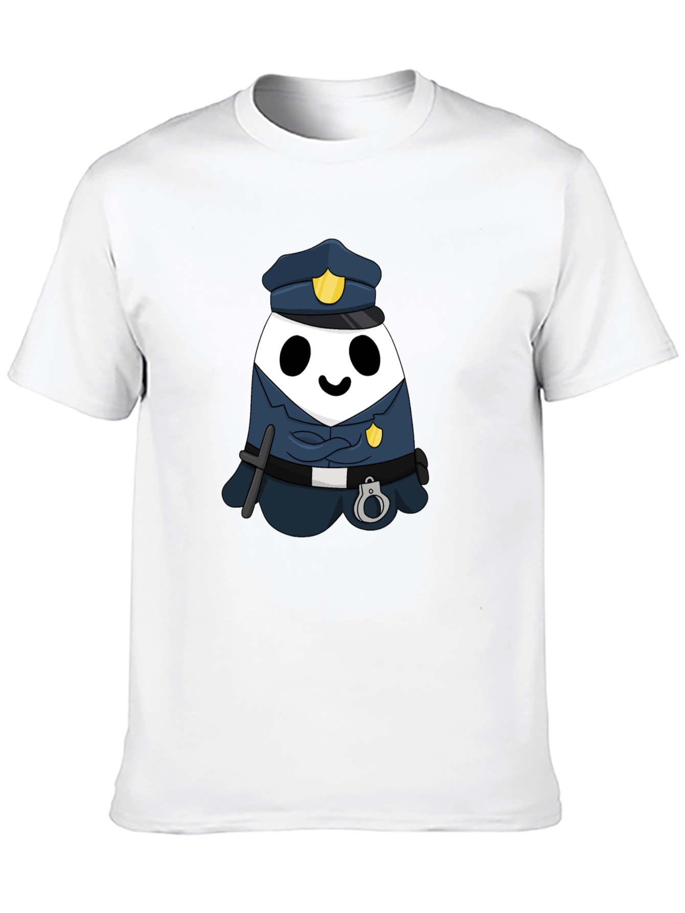 Cute Police Panda T-Shirt