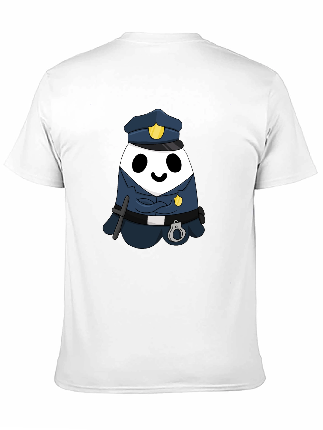 Cute Police Panda T-Shirt