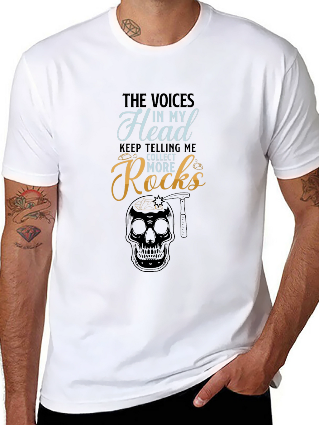 Voices In My Head Rock Collecting T-Shirt