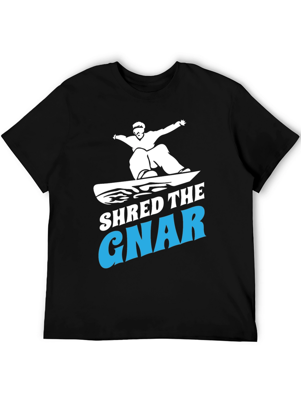 Shred the Gnar T-Shirt Snowboarding Tee