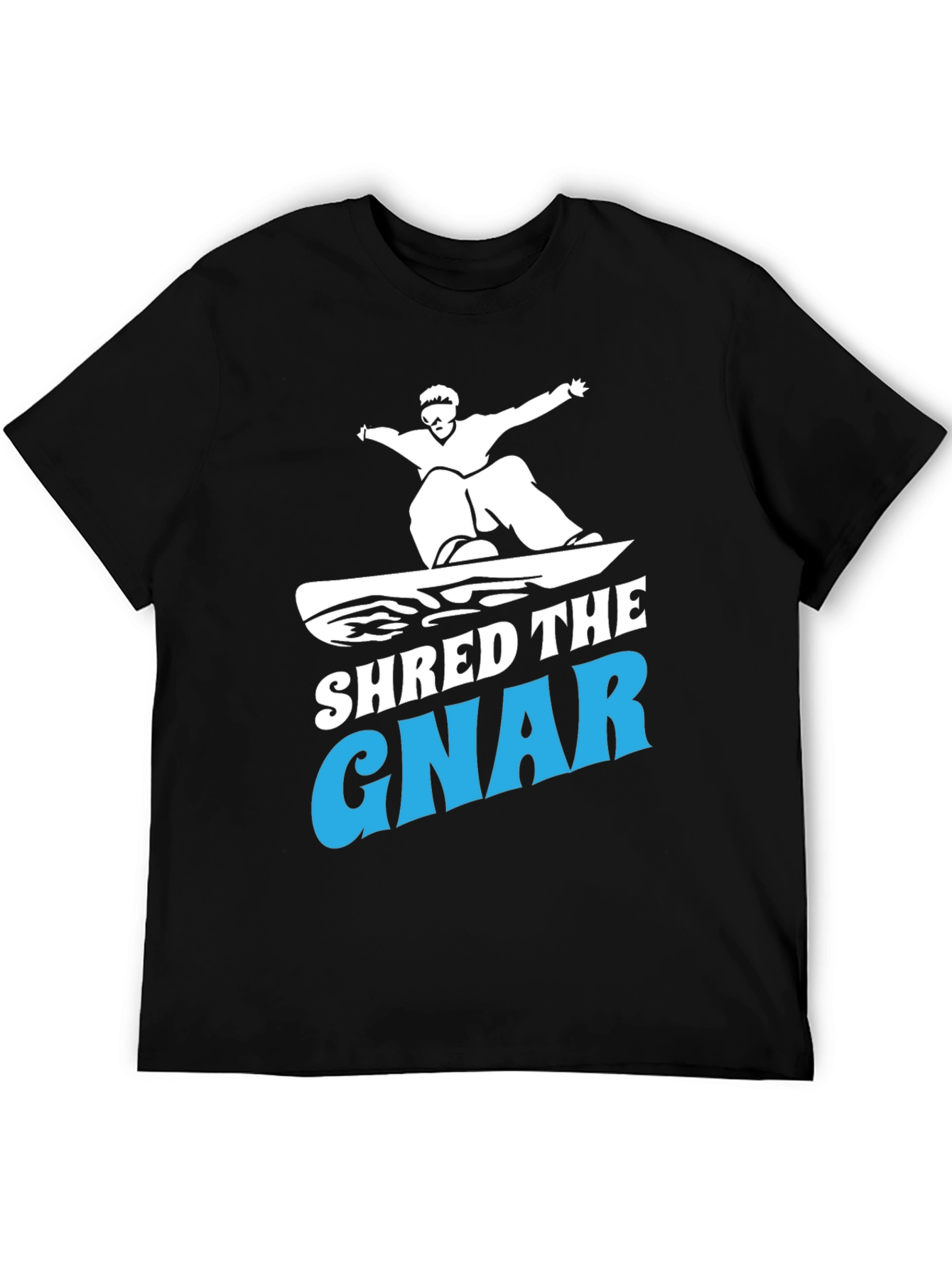Shred the Gnar T-Shirt Snowboarding Tee