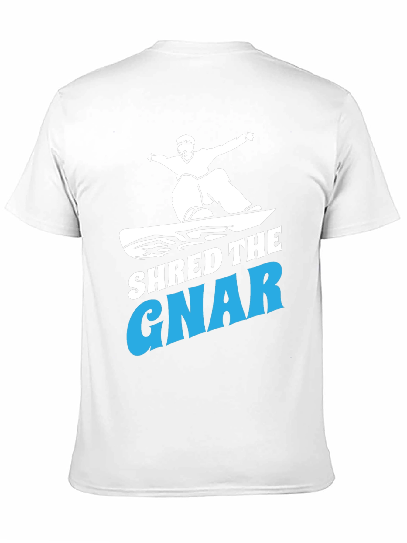 Shred the Gnar T-Shirt Snowboarding Tee