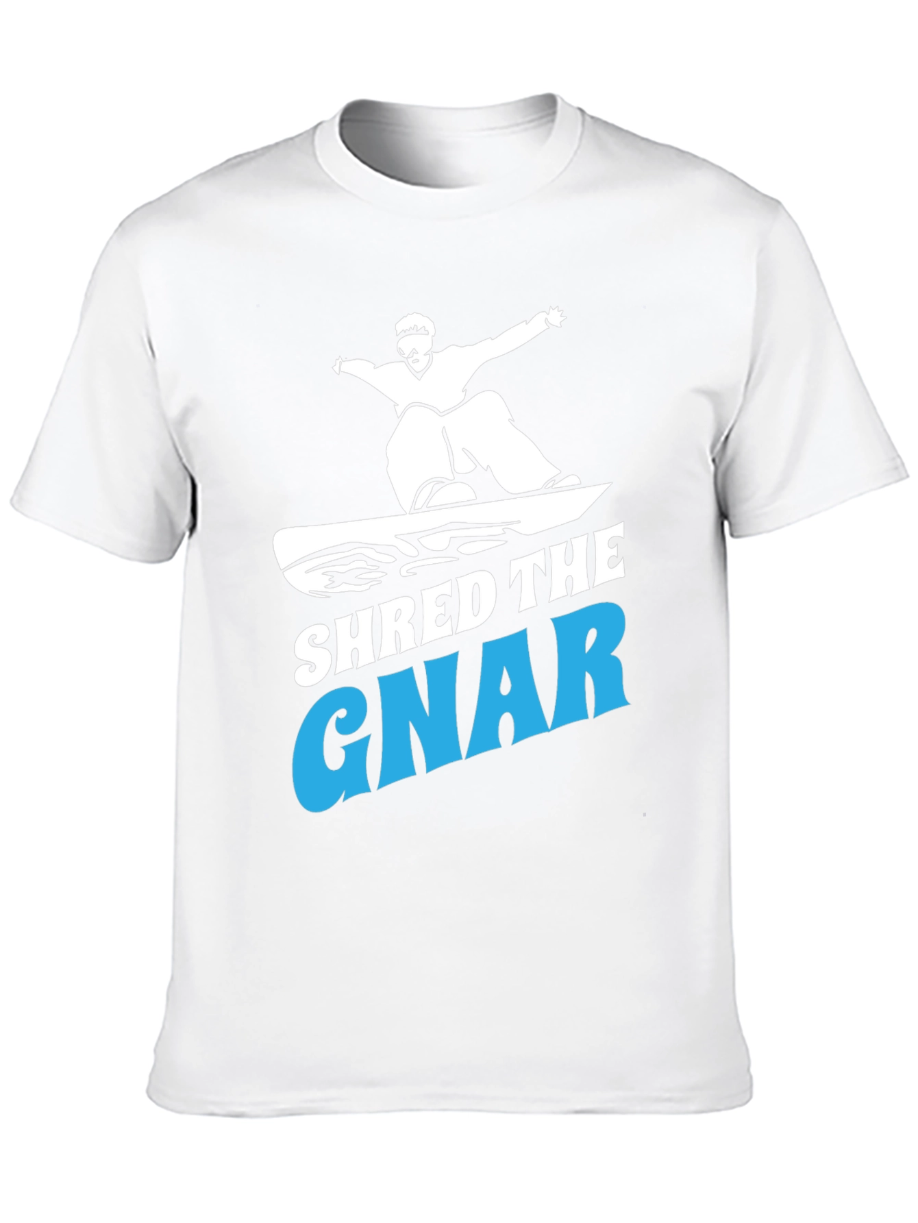 Shred the Gnar T-Shirt Snowboarding Tee