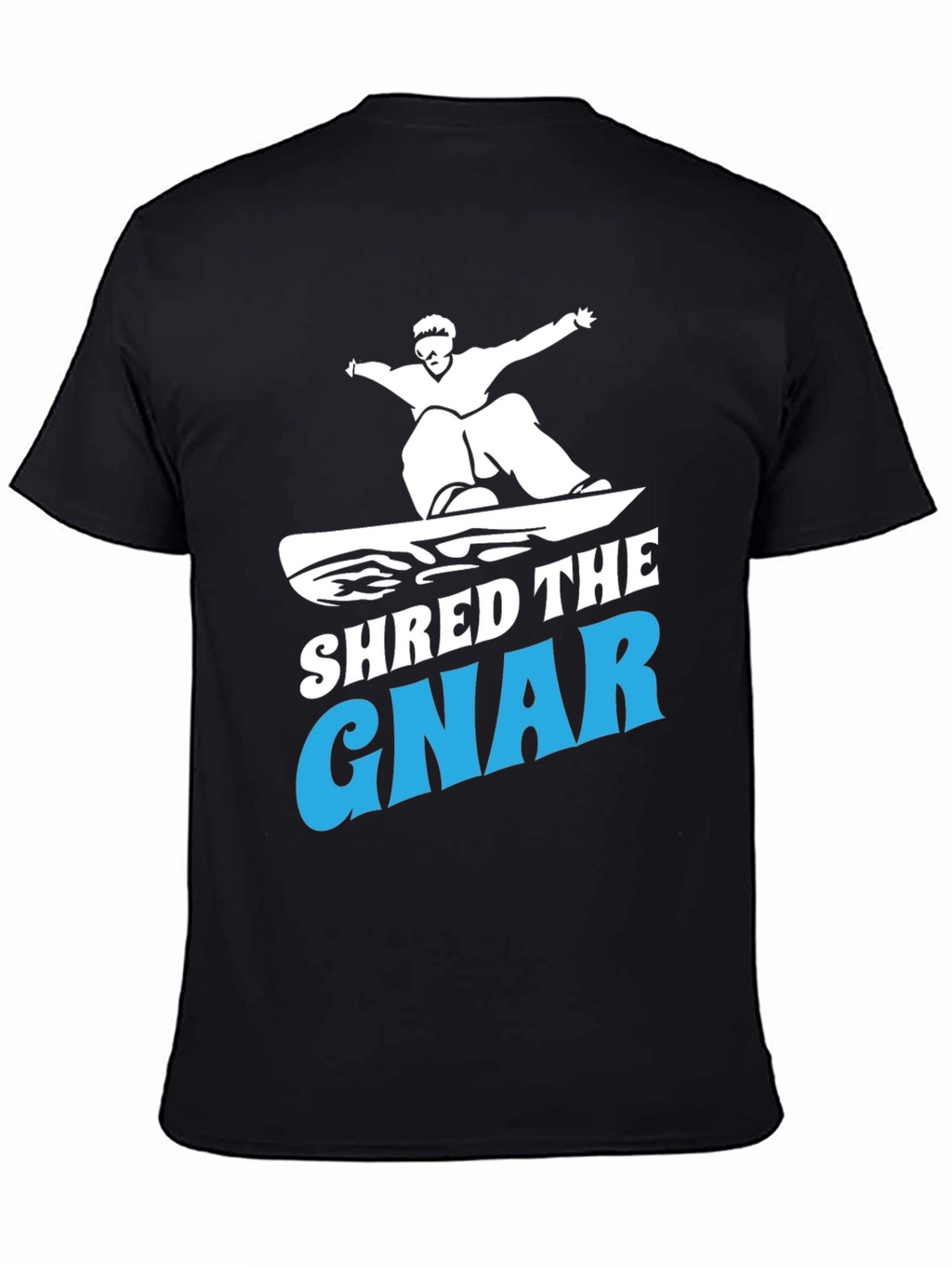 Shred the Gnar T-Shirt Snowboarding Tee