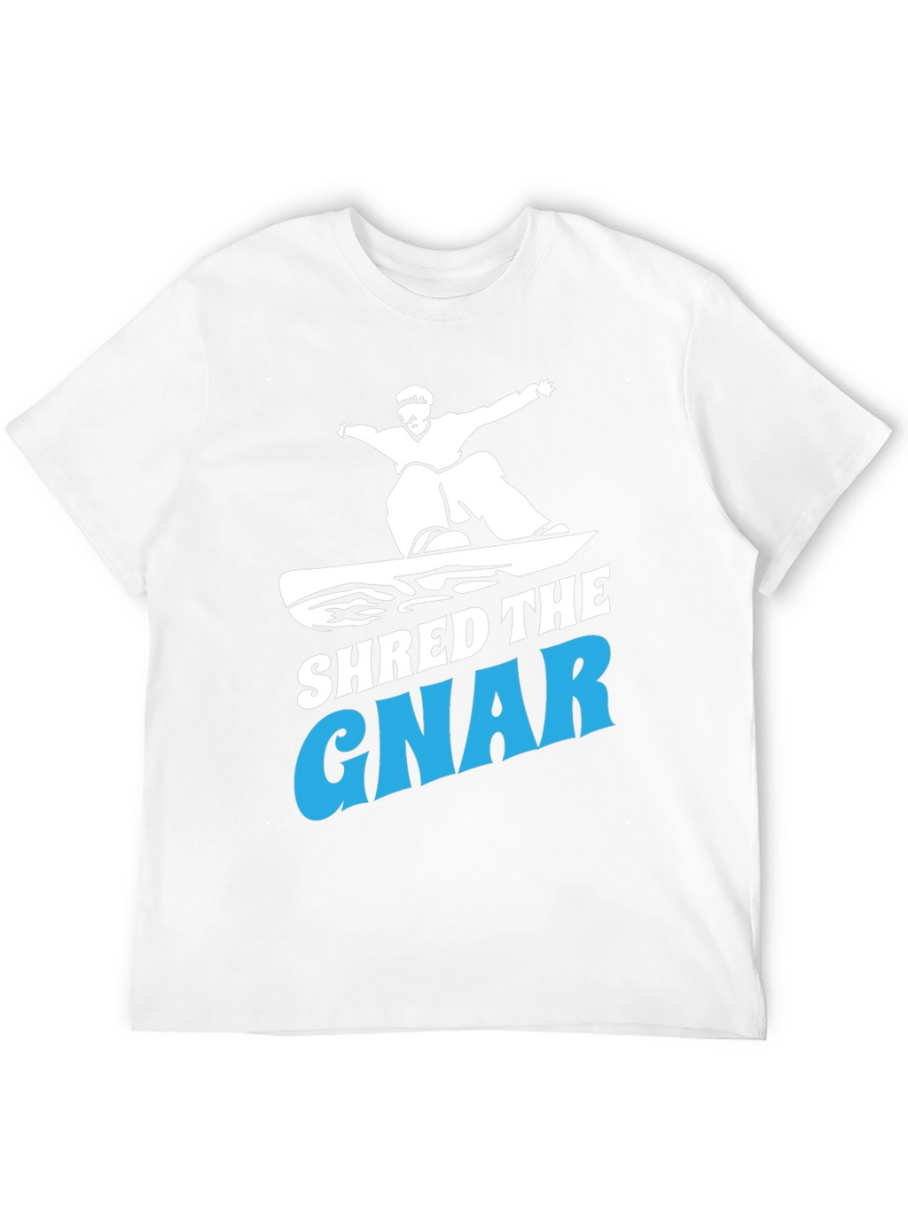 Shred the Gnar T-Shirt Snowboarding Tee