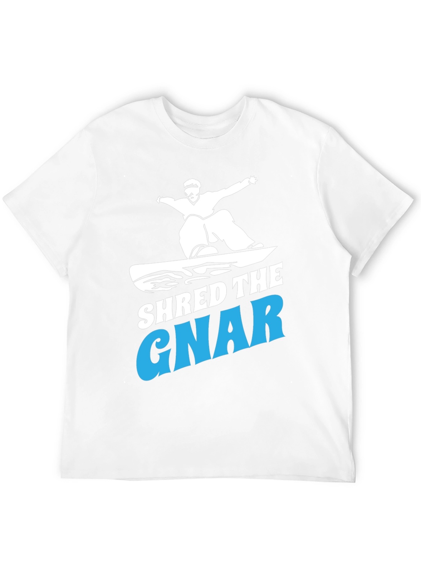Shred the Gnar T-Shirt Snowboarding Tee