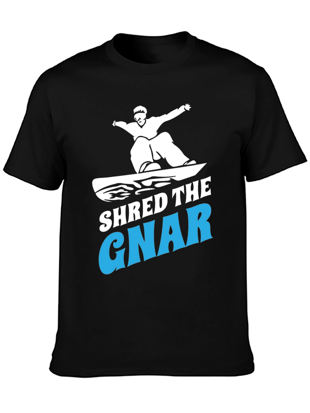 Shred the Gnar T-Shirt Snowboarding Tee