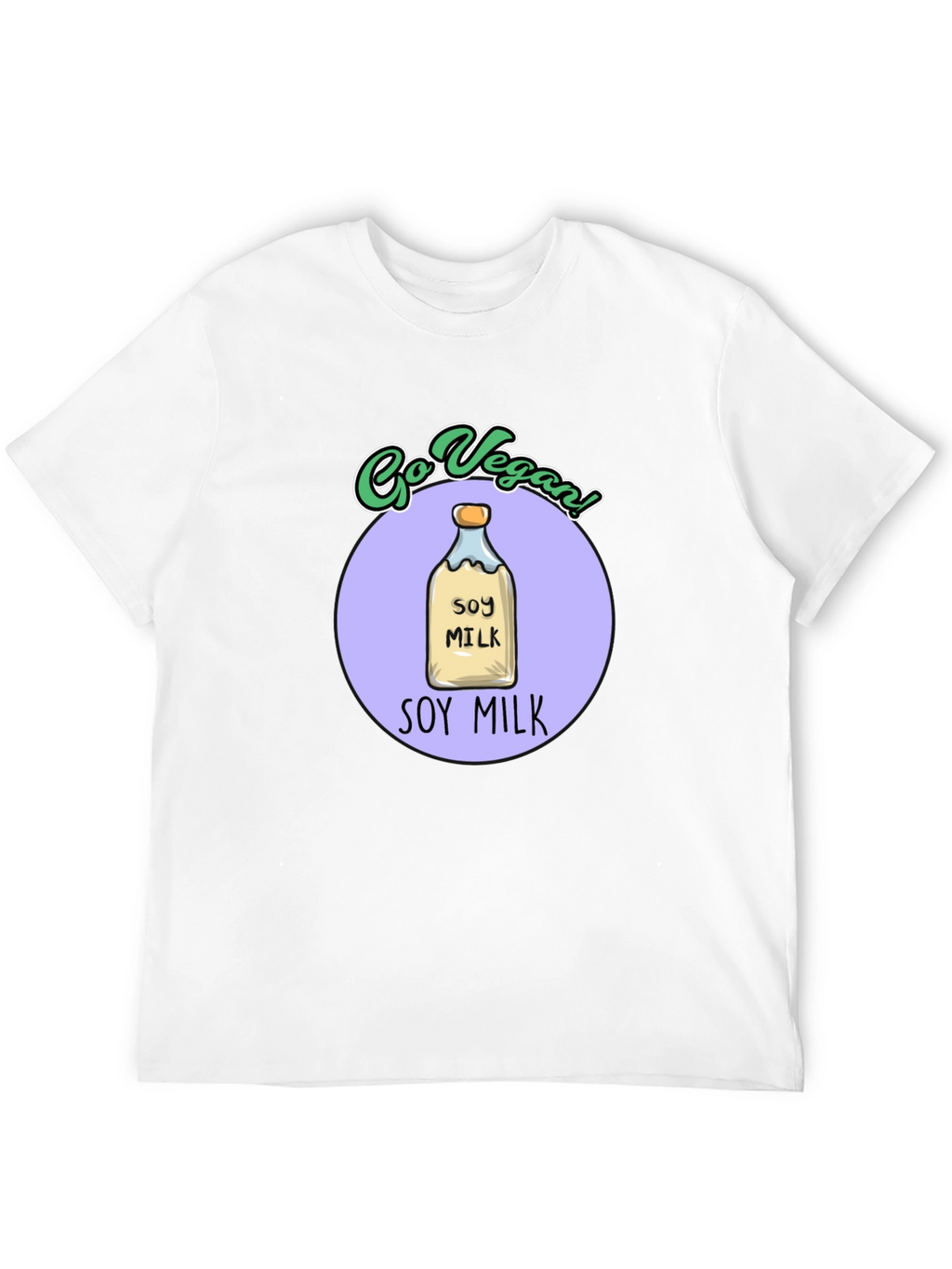 Go Vegan Soy Milk T-Shirt
