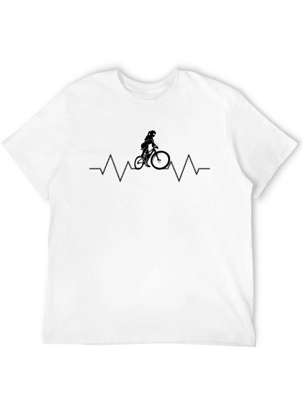 Biking Heartbeat T-Shirt