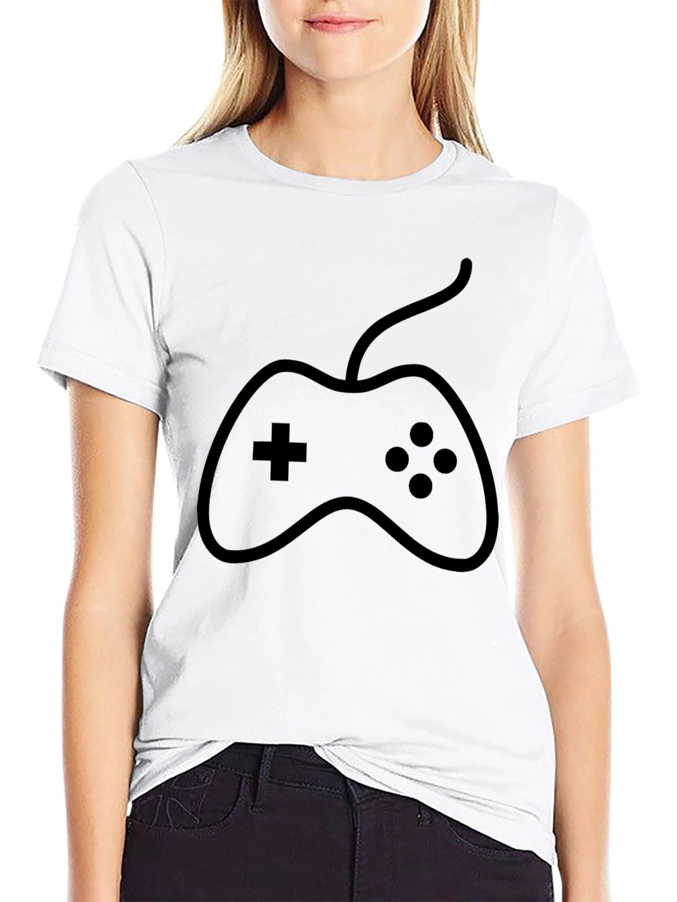Gamer Style Black T-Shirt