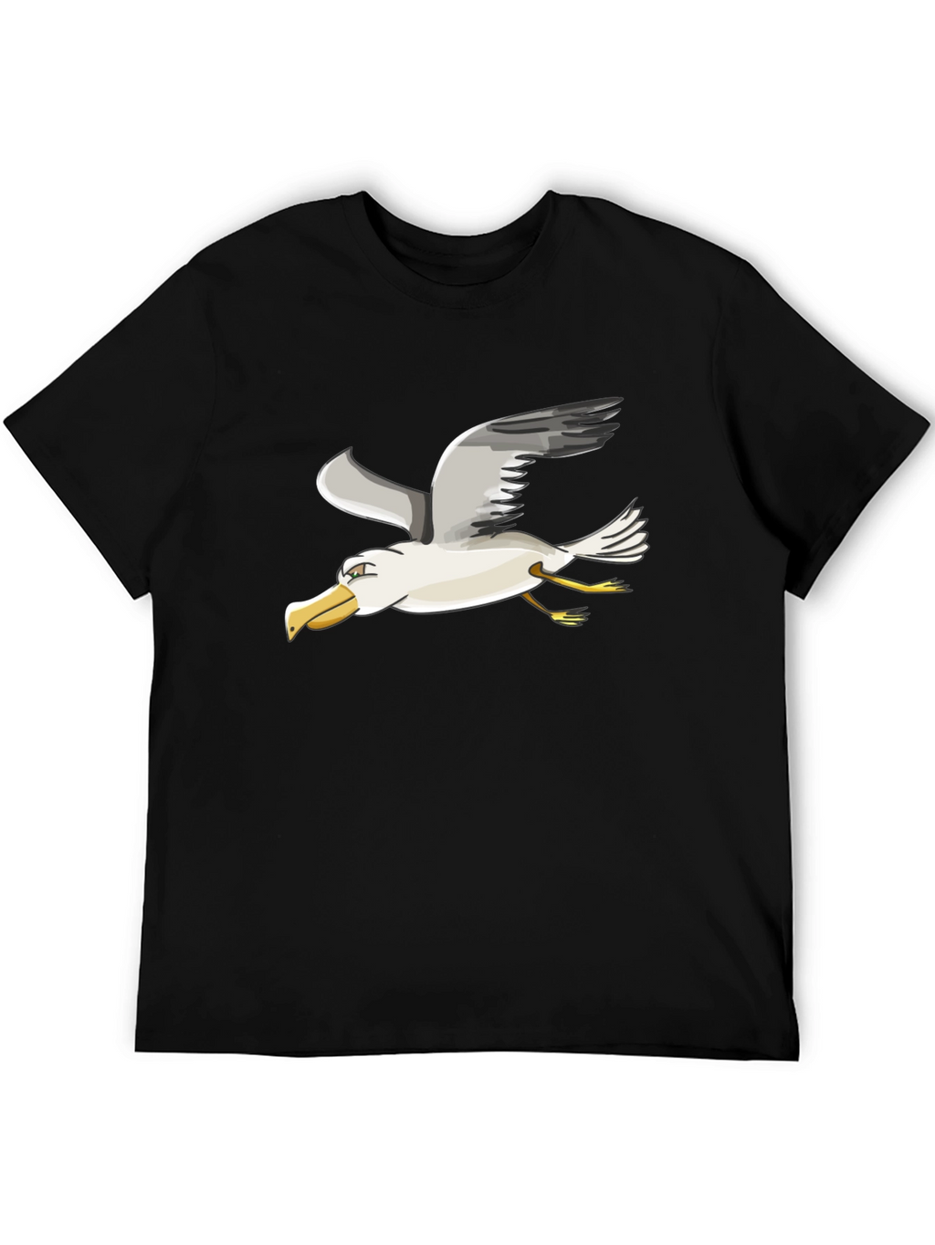 Seagull Graphic Black Tee