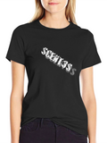 Scent3ss Black Graphic T-Shirt