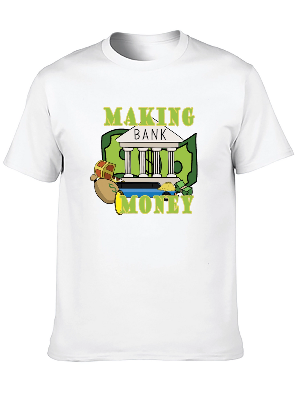 Making Bank Graphic Tee - Black