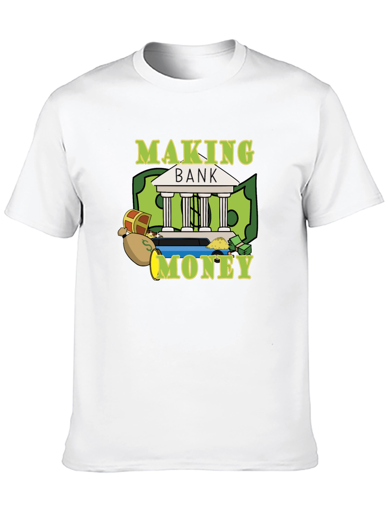 Making Bank Graphic Tee - Black