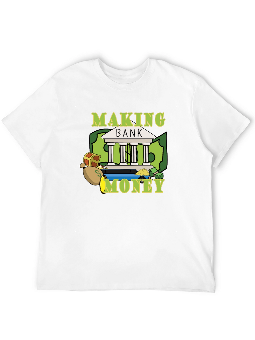 Making Bank Graphic Tee - Black