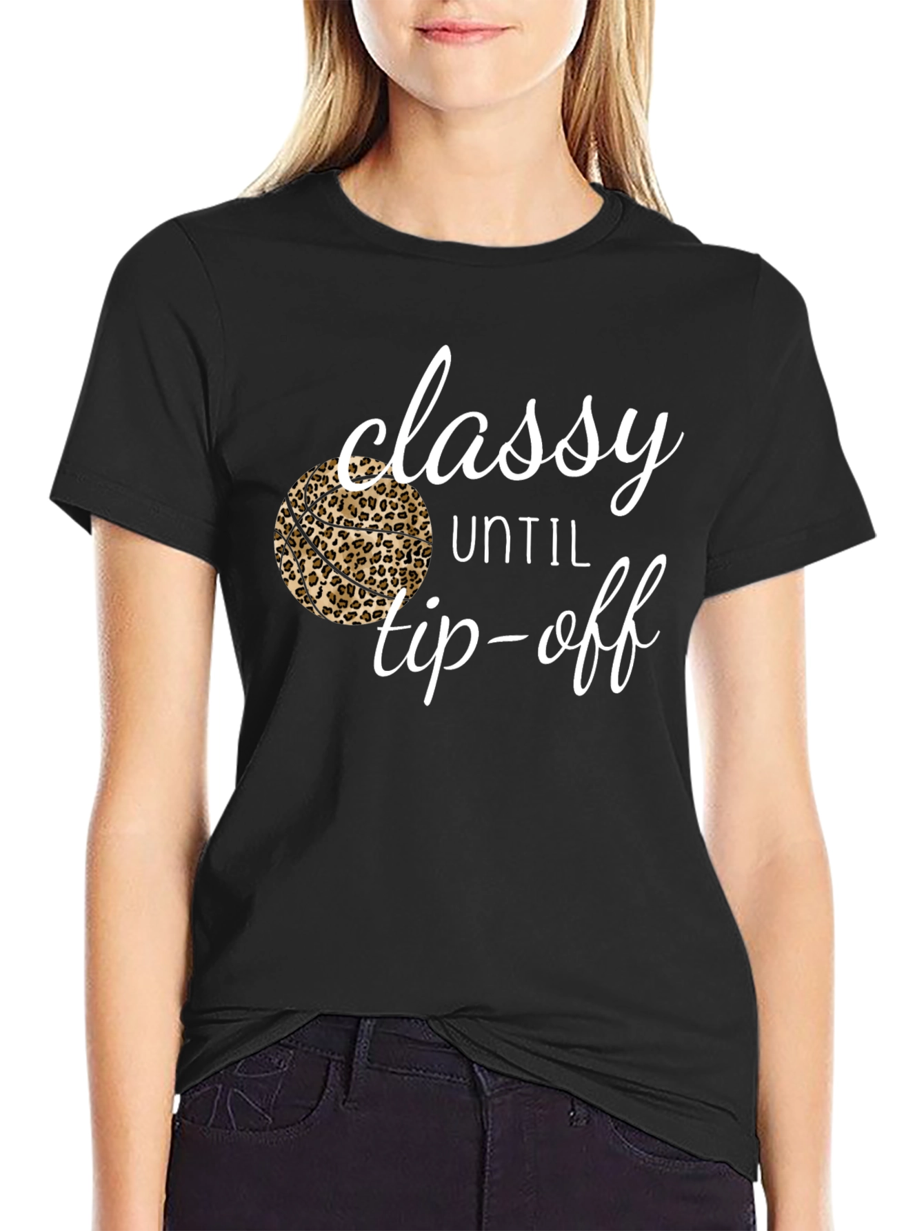 Classy Until Tip-Off Graphic Tee