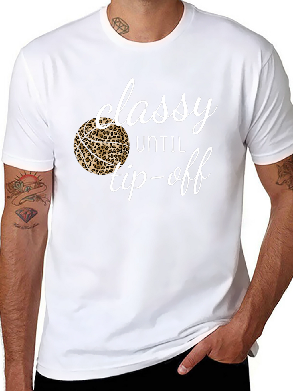 Classy Until Tip-Off Graphic Tee