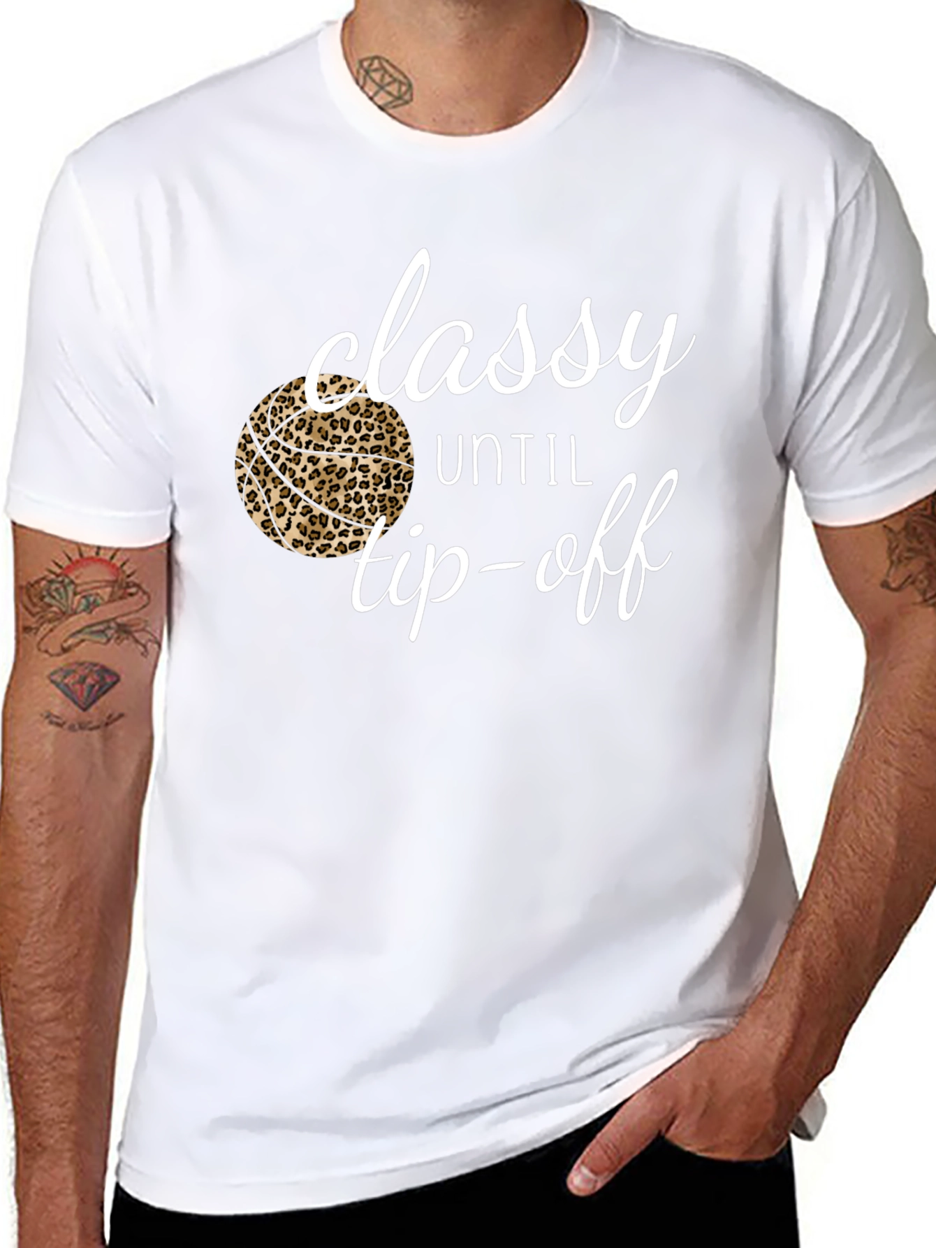 Classy Until Tip-Off Graphic Tee