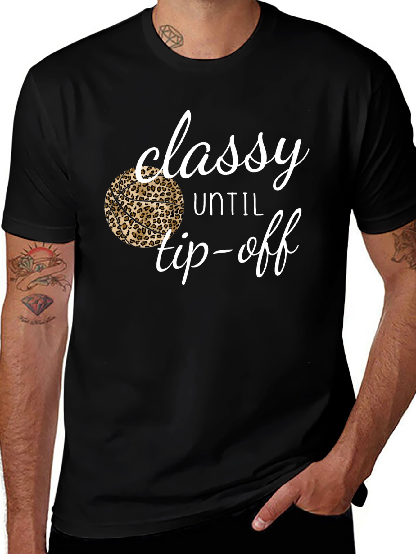 Classy Until Tip-Off Graphic Tee